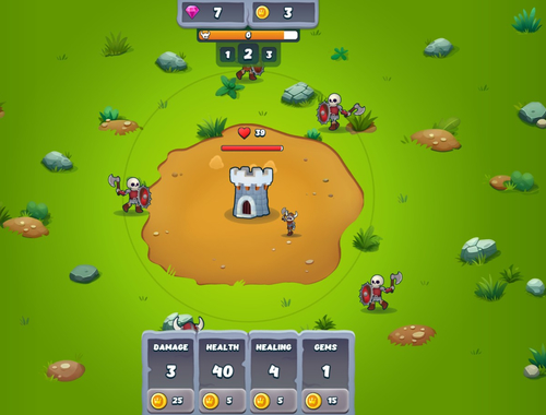 Igra Tower Defenders  spletu