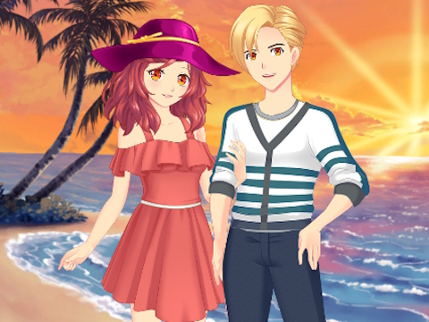 Igra Par anime Dresser  spletu