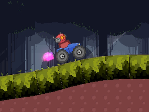 Igra 2d Nitro Race  spletu