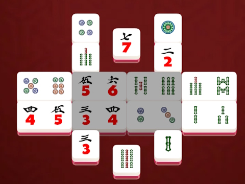 Igra Dvojne ploščice Šanghaj Mahjong  spletu
