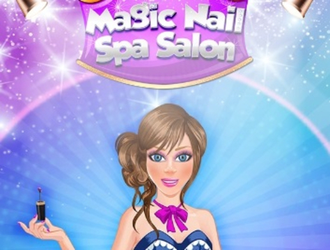 Igra Spa salon čarobni nohti  spletu