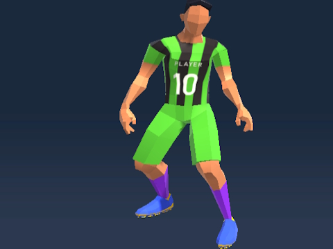 Igra Nogometni hit 3d  spletu