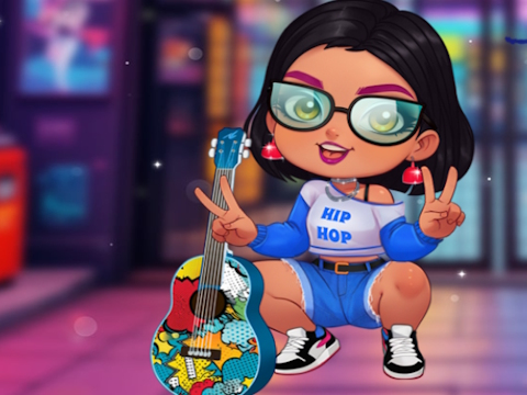 Igra Elegantno hip hop dekle  spletu