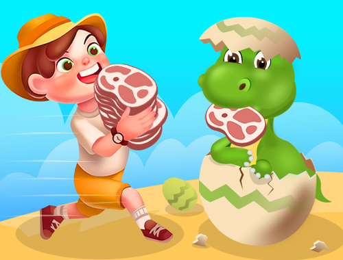 Igra Dragon Island Idle 3d  spletu