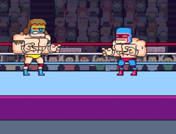 Igra Rowdy City Wrestling  spletu