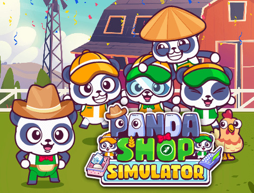 Igra Panda Shop Simulator  spletu