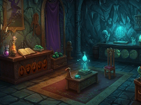 Igra Eldertree Witch Escape  spletu