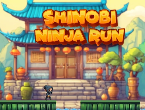 Igra Shinobi ninja Run  spletu