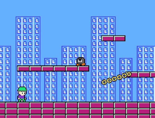 Igra Purple Boy Adventure  spletu
