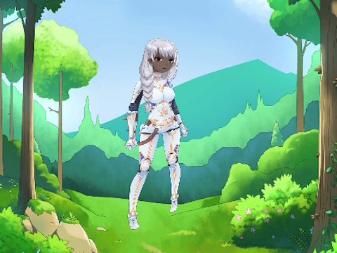 Igra Fantazijska anime obleka  spletu