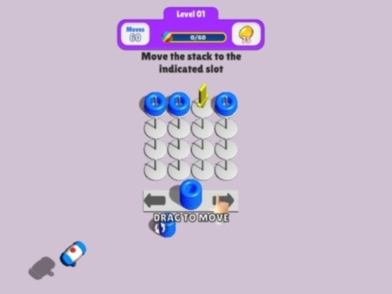 Igra Stack n razvrsti  spletu