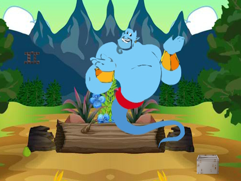 Igra Pobeg iz Wonder Genie Land  spletu