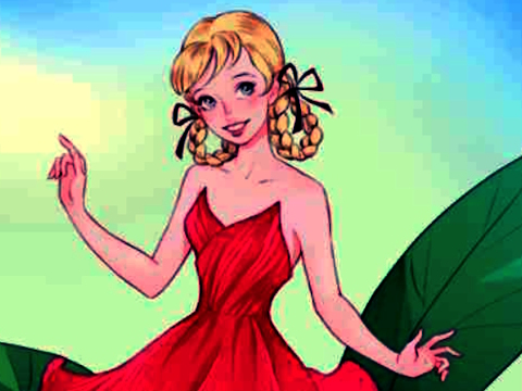 Igra Oblecite Thumbelina  spletu