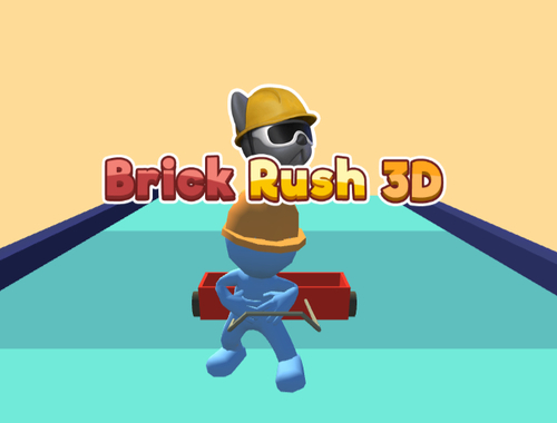 Igra Brick Rush 3d  spletu