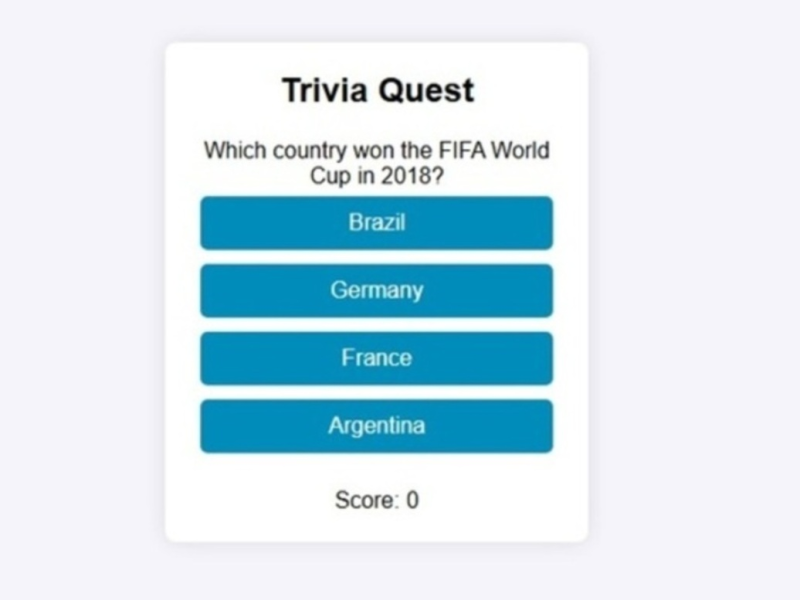 Igra Trivia Quest  spletu