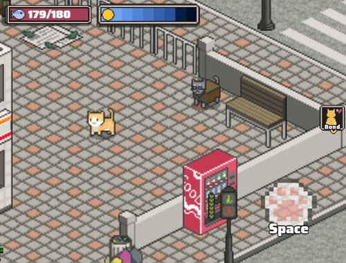 Igra Pixel Cat Simulator mojih hišnih ljubljenčkov  spletu