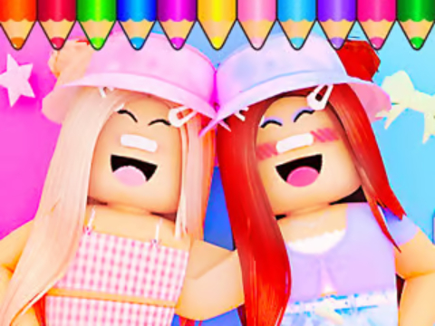 Igra Knjiga za barvanje: roblox bestie  spletu