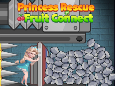 Igra Princess Rescue Fruit Connect  spletu