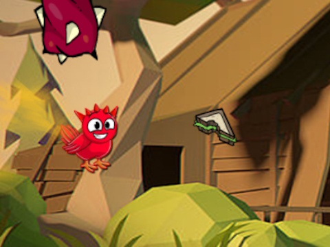 Igra Flappy Sprinki Adventure  spletu
