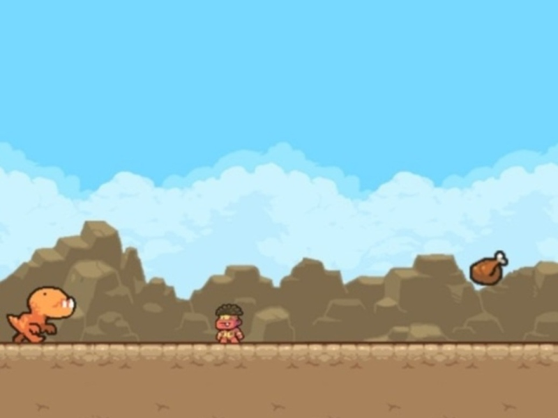 Igra Super Dino Run  spletu