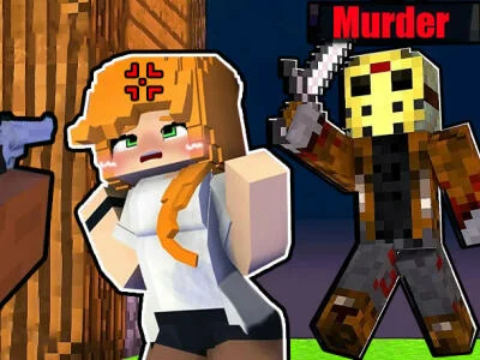 Igra Minecraft: skrivnost umora  spletu