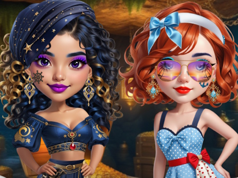 Igra Sailor Chic vs piratski čar  spletu