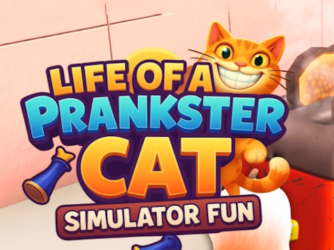 Igra Prankster mačka simulator zabave  spletu