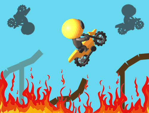 Igra Moto Trials Rush  spletu