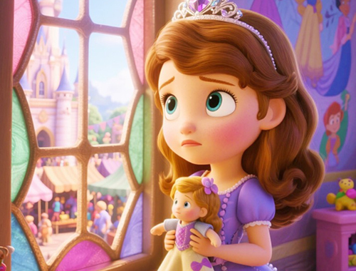 Igra Poiščite razlike: prijateljstvo princese Sofije  spletu