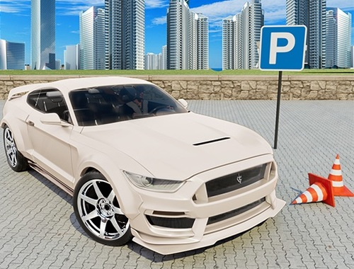 Igra Avtomobilski simulator 3D  spletu