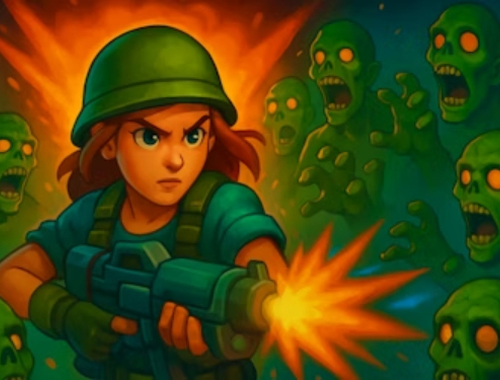 Igra Avtomobilska obramba Zombie  spletu