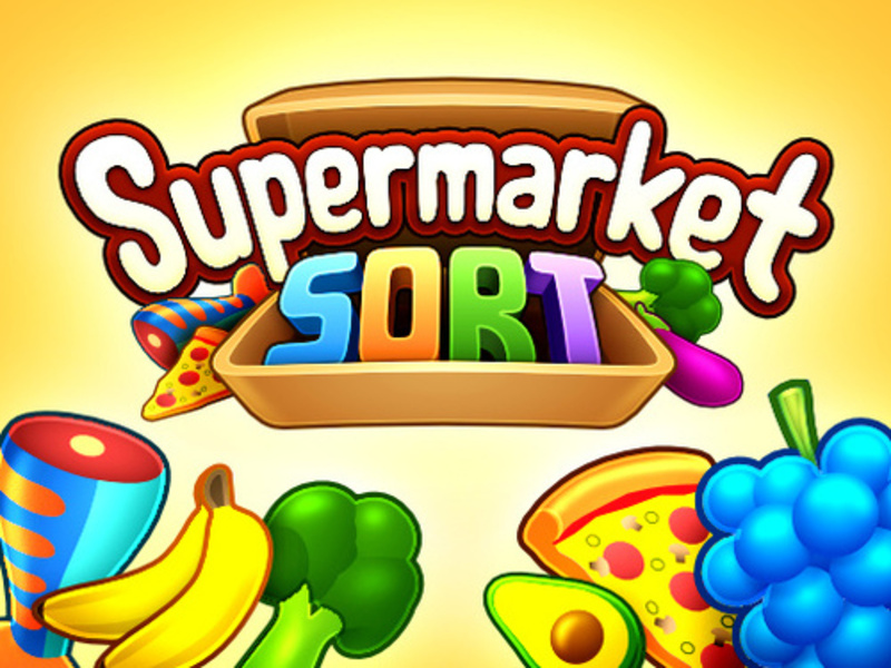 Igra Supermarket: razvrščanje spletu