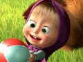 Igra Masha in Bear Magic Puzzle  spletu