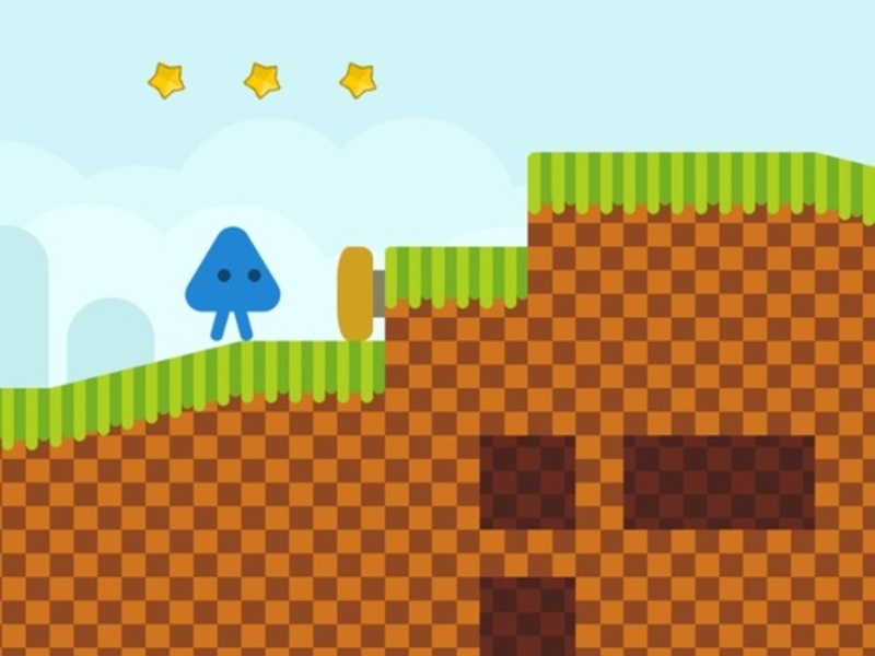 Igra Pixel Line: pustolovščina z veliko hitrostjo spletu