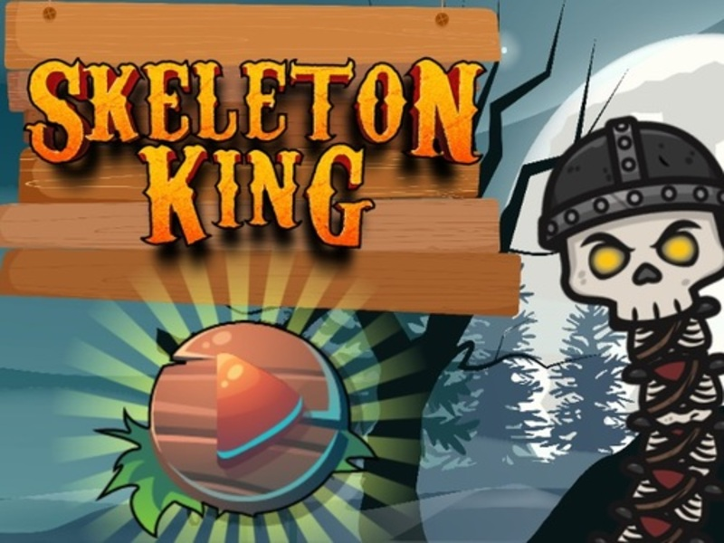 Igra King Skelet spletu