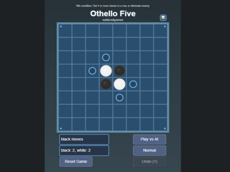 Igra Othello je pet spletu