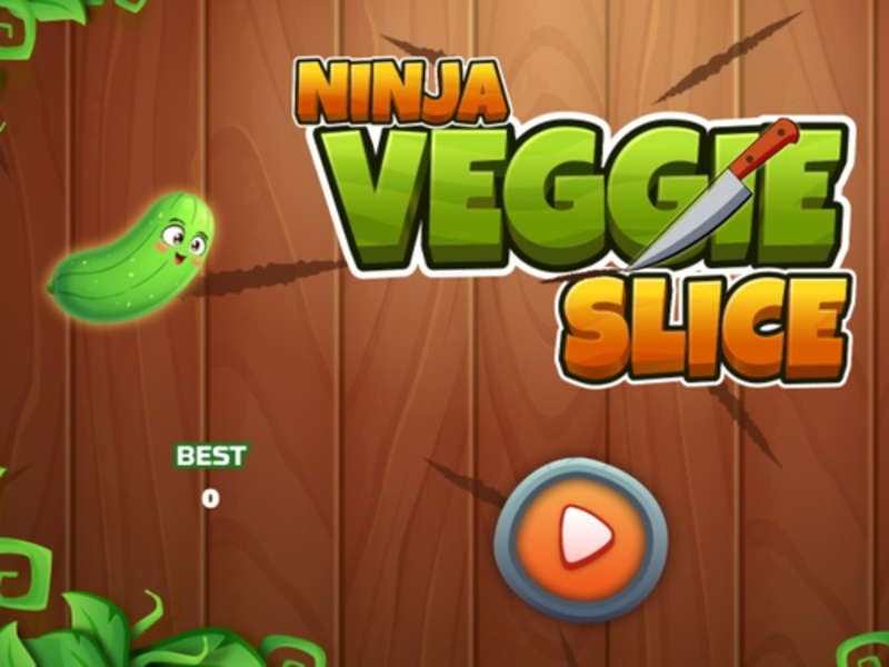 Igra Ninja zelenjavne rezine spletu