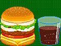 Igra Naredite hamburger  spletu