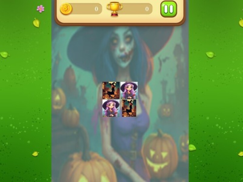 Igra Halloween čarovnica: spominska tekma spletu