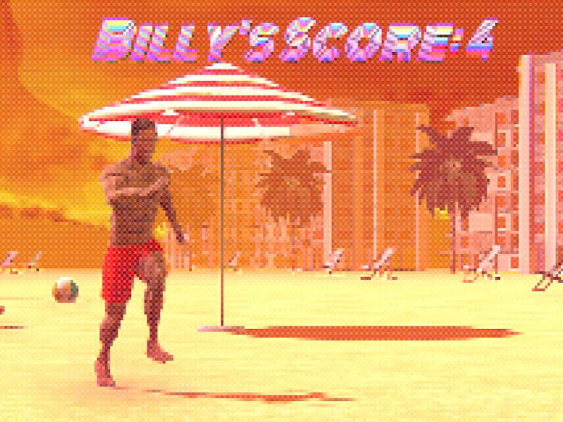 Igra Plaža Billy spletu