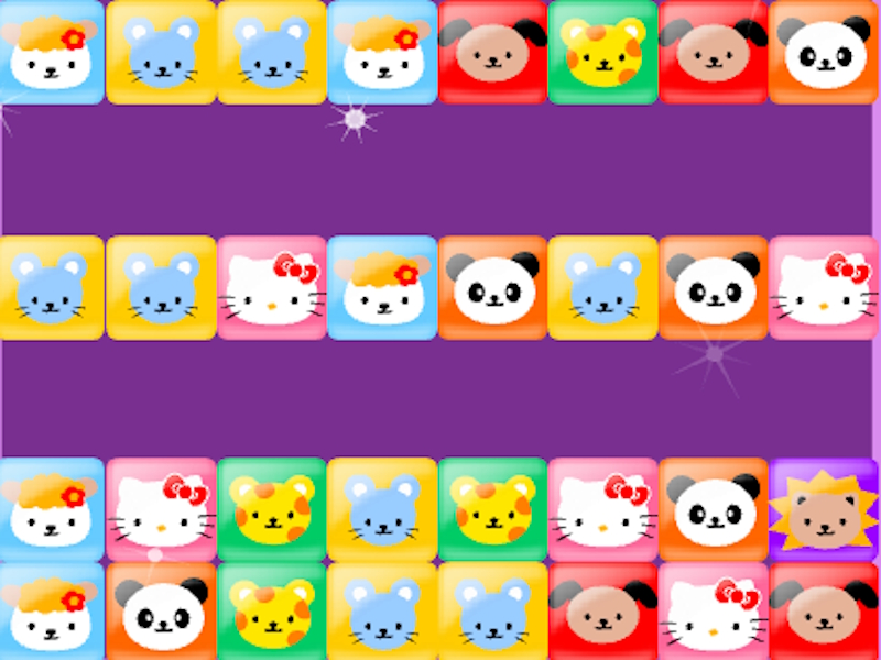 Igra Hallo Kitty: Kitty Bloks spletu