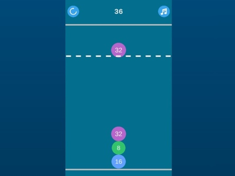 Igra 2048 združitve spletu