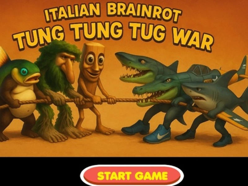 Igra Italijanski Braynrrot: Tung Tung Tug Kanat spletu