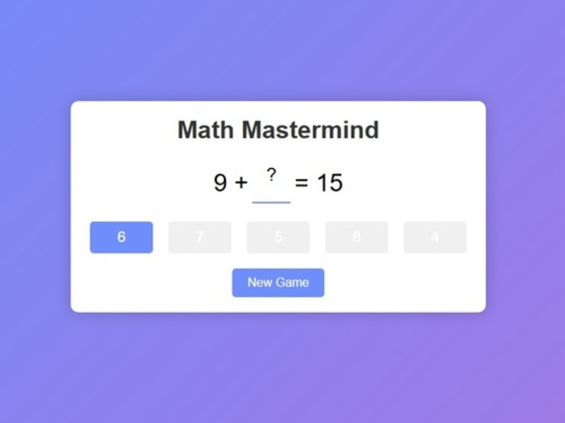 Igra Matematični genij spletu