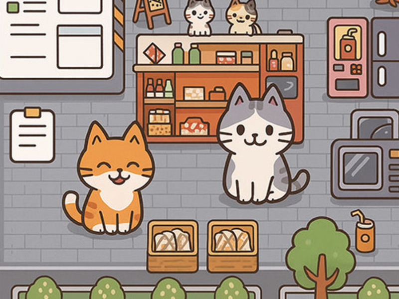 Igra Cat Mini Restaurant spletu