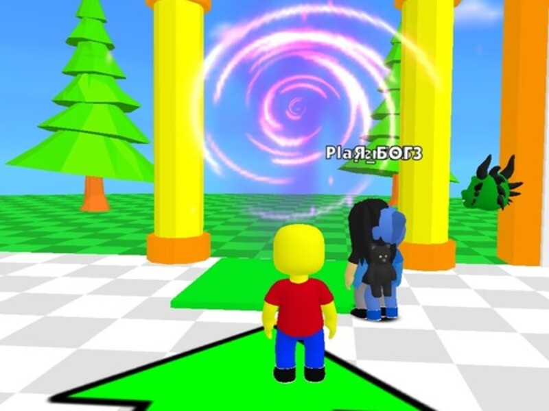 Igra ROBLOX: testno polje je lava spletu