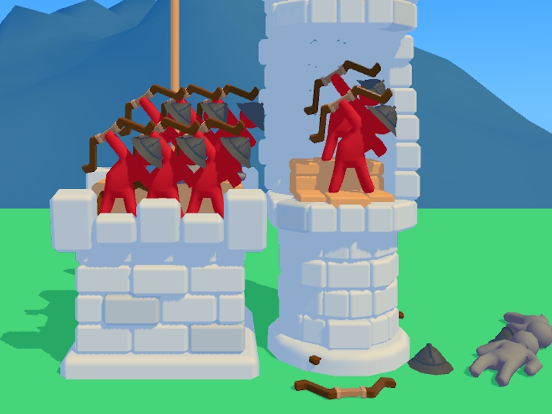 Igra Herring Heroes: Grajska vojna spletu