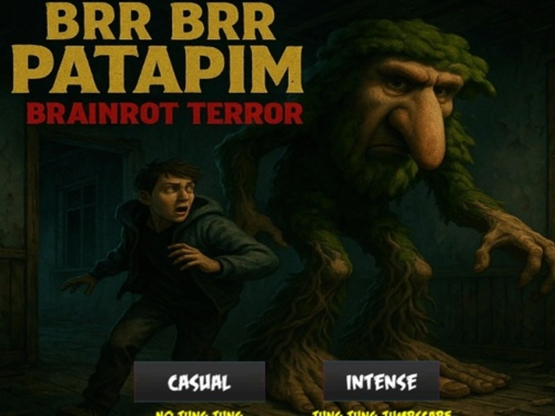 Igra BRR BRR Patapis Brainrot: Teror spletu