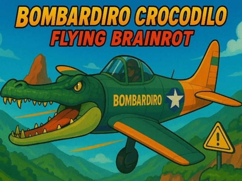 Igra Leteči Bombardiro krokodil spletu
