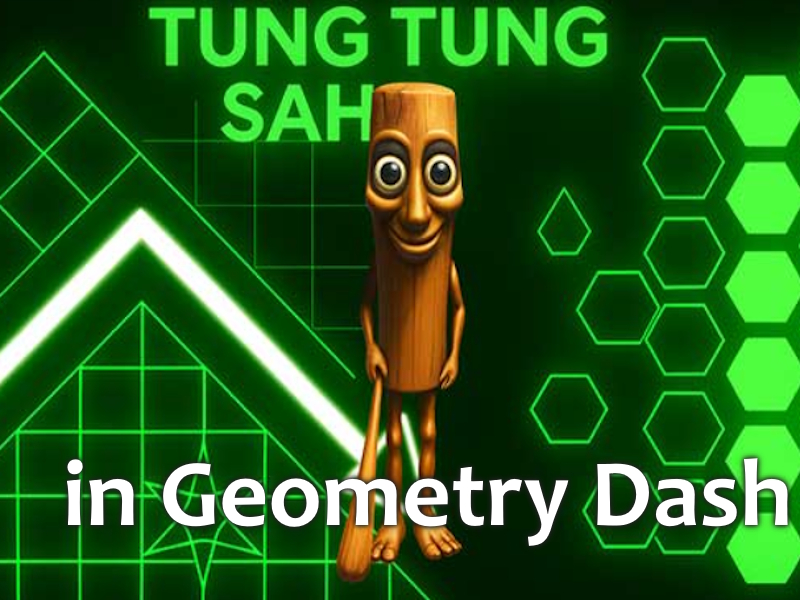 Igra Tung Tung Sahur v geometriji spletu